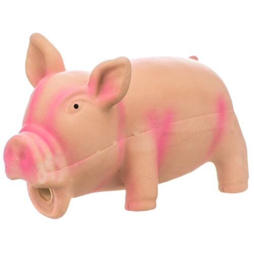 Rascals Latex Grunting Pig Dog Toy
